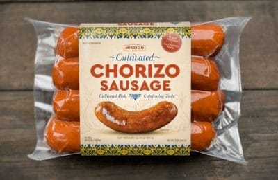 plant-based chorizo sausages
