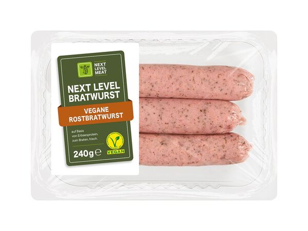 Lidl plant-based sausages 