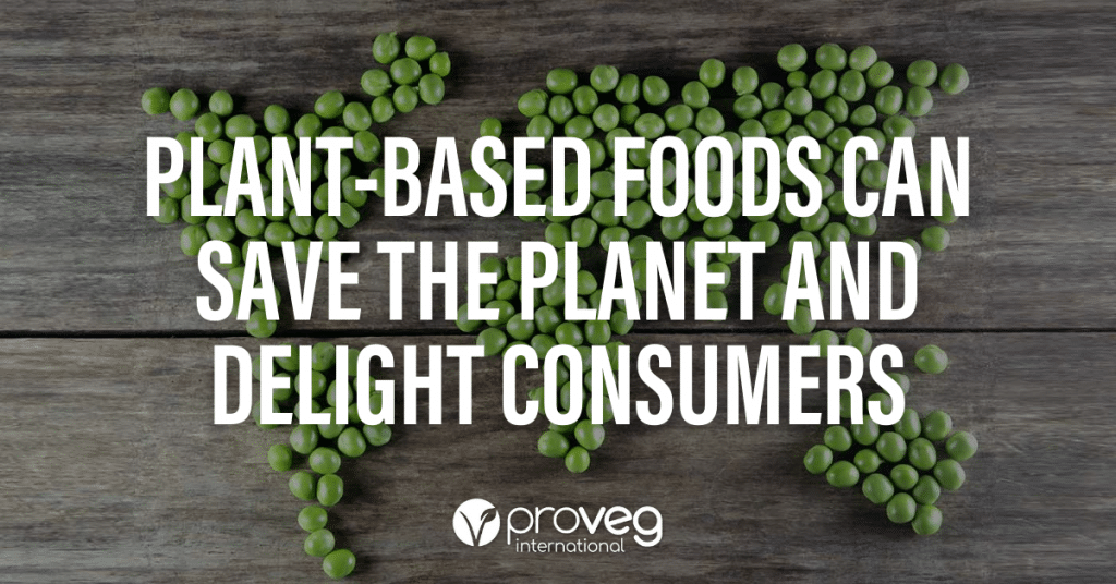 Plant-based foods can save the planet
