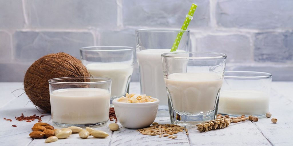 image of plant-based milks