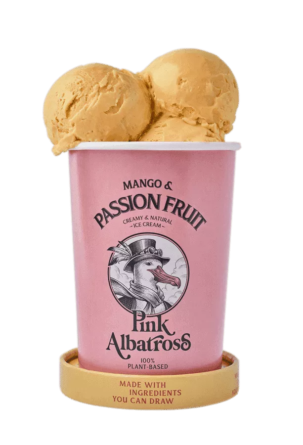 Pink Albatross ice cream