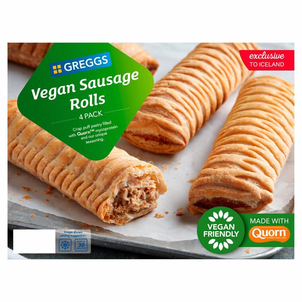 Greggs vegan sausage roll