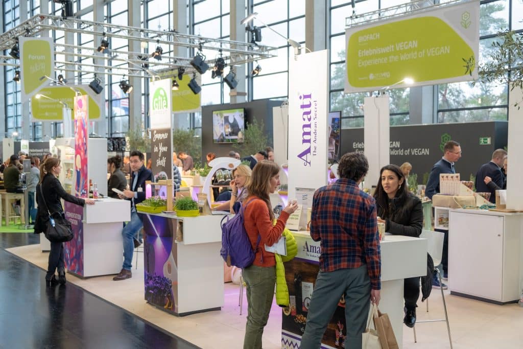 plant-based section at Biofach