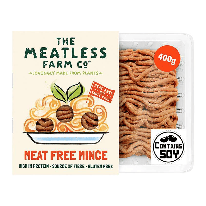 Old meatless farm packaging