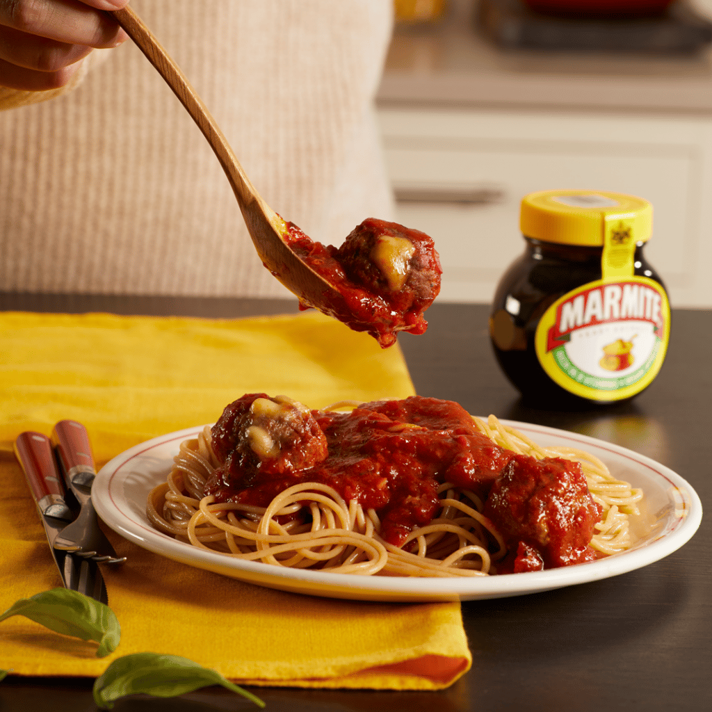 spaghetti and marmite