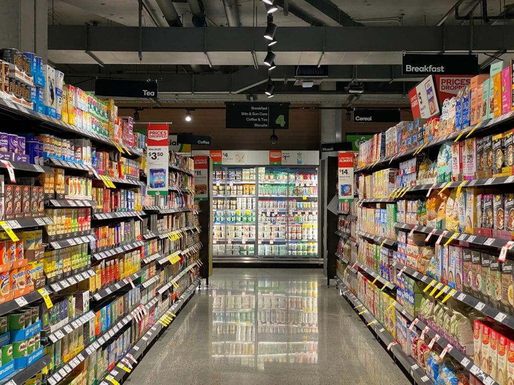 aupermarket aisle